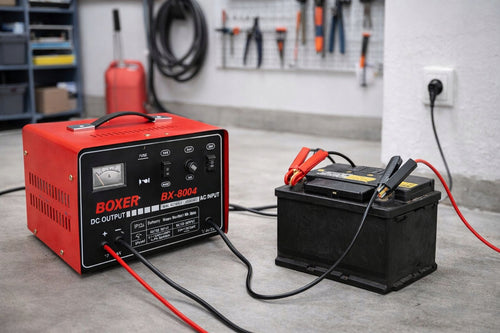 PROSTOWNIK AUTOMATYCZNY BOXER BX-8004 12V / 24V - SZYBKIE ŁADOWANIE