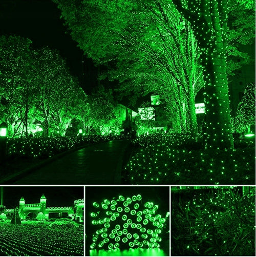 LAMPKI CHOINKOWE 1000 LED ZEWNĘTRZNE ZIELONE EFEKTY FLASH