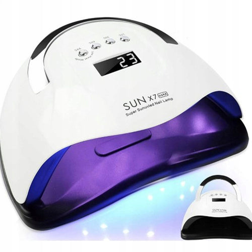 LAMPA UV DO PAZNOKCI HYBRYDOWYCH ŻELOWYCH 220W DO UTWARDZANIA ŻELI HYBRYD