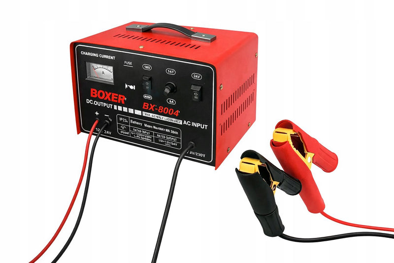 PROSTOWNIK AUTOMATYCZNY BOXER BX-8004 12V / 24V - SZYBKIE ŁADOWANIE