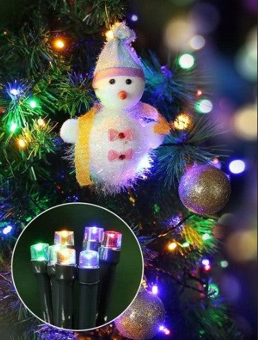 LAMPKI CHOINKOWE 1000 LED ZEWNĘTRZNE EFEKTY FLASH MULTICOLOR