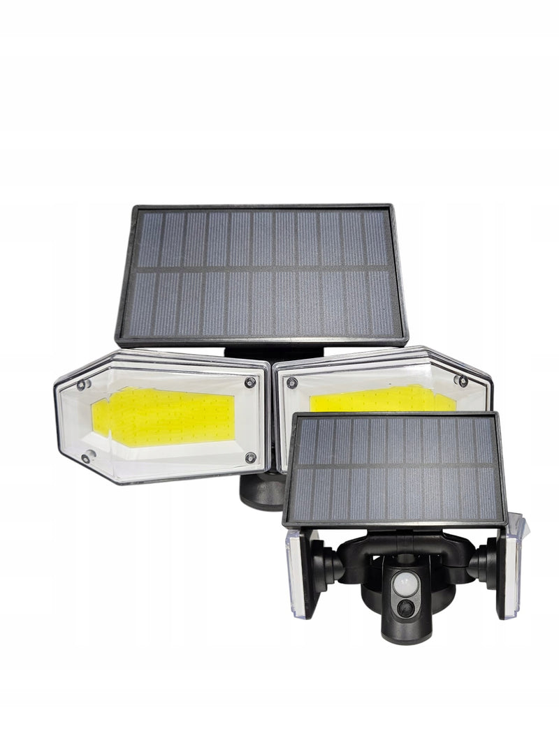MOCNA LAMPA SOLARNA LED ZEWNĘTRZNA ULICZNA/OGRODOWA z CZUJNIKIEM