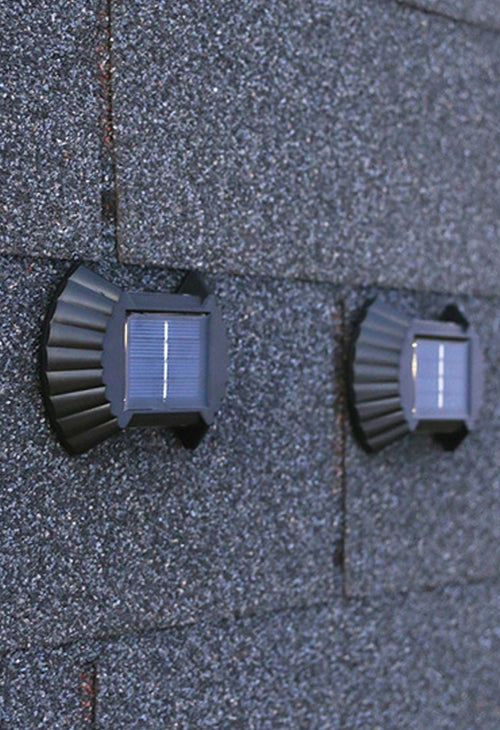 Lampa Solarna Kinkiet Lampka Zewnętrzna LED Wodoodporna DEKORACJA OGRODU