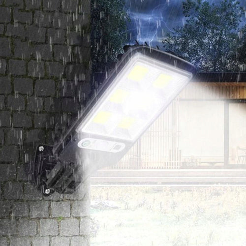 LAMPA SOLARNA LED MOCNA CZUJNIK ZMIERZCHU I RUCHU OGRODOWA ULICZNA