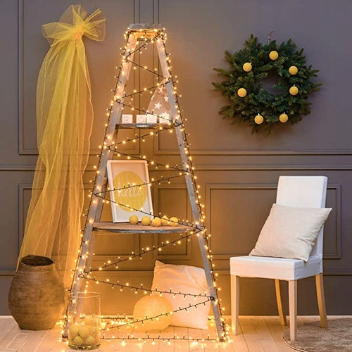 LAMPKI CHOINKOWE 300 LED ZEW/WEW BIAŁE CIEPŁE