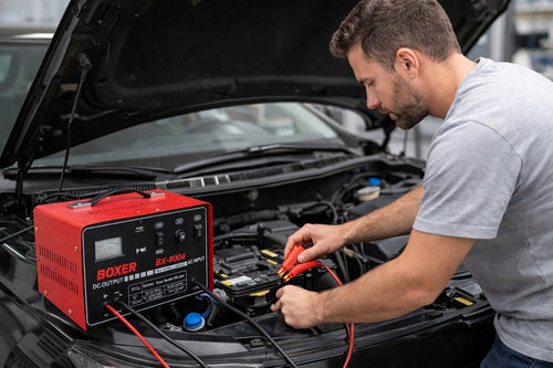 PROSTOWNIK AUTOMATYCZNY BOXER BX-8004 12V / 24V - SZYBKIE ŁADOWANIE