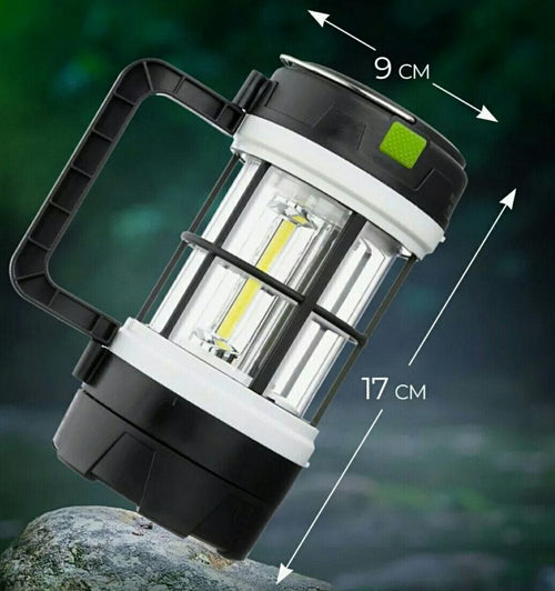 LAMPA KEMPINGOWA NAMIOT BIWAK CAMPING SOLARNA LED USB POWERBANK LATARKA