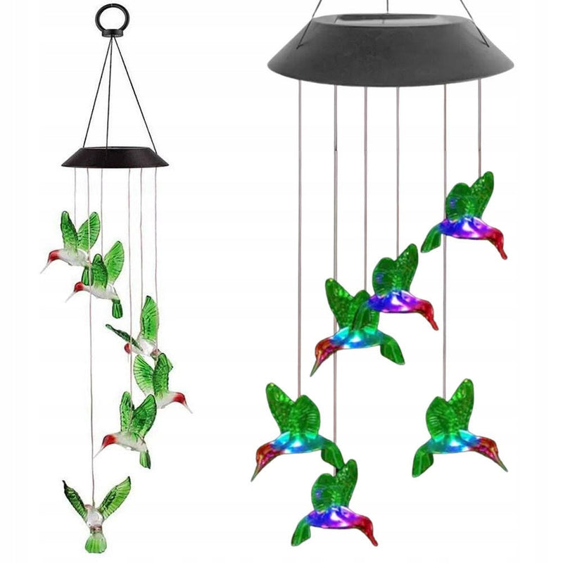 KOLIBERKI LAMPA SOLARNA OGRODOWA LED OZDOBA GIRLANDA LAMPKI SOLARNE KOLIBER