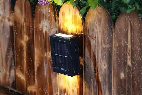 Lampa solarna Kinkiet 2 Led Ogród Zewnętrzna IP 65 Światło Góra Dół