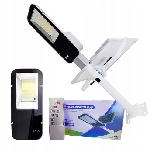 LAMPA SOLARNA ULICZNA LED ścienna PANEL MOCNA OGRODOWA