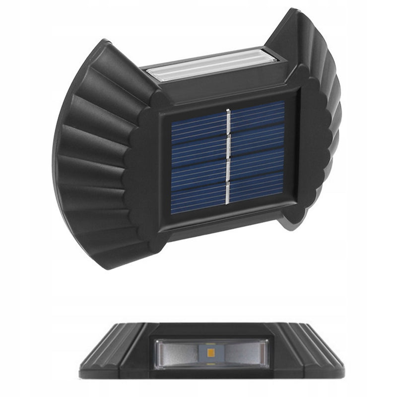 Lampa Solarna Kinkiet Lampka Zewnętrzna LED Wodoodporna DEKORACJA OGRODU