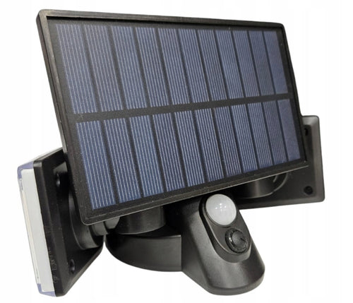 MOCNA LAMPA SOLARNA LED ZEWNĘTRZNA ULICZNA z CZUJNIKIEM, PARKING, PODJAZD
