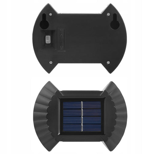 Lampa Solarna Kinkiet Lampka Zewnętrzna LED Wodoodporna DEKORACJA OGRODU