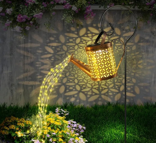 LAMPA SOLARNA OGRODOWA KONEWKA DEKORACJA Ogrodowa XXL 80cm WODOODPORNA IP65