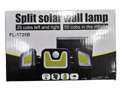 LAMPA SOLARNA 3w1 LED BLUEHOME CZUJNIK RUCHU ZMIERZCHU MOCNA
