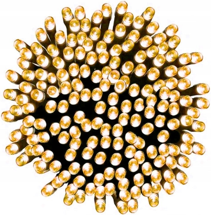 LAMPKI CHOINKOWE 300 LED ZEW/WEW BIAŁE CIEPŁE