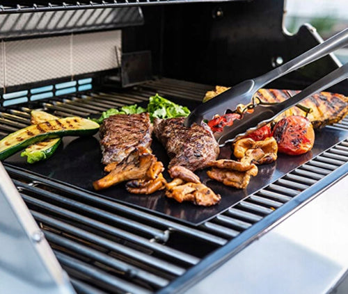 MATA DO GRILLA BBQ 4szt. TEFLON WIELORAZOWA TACKA 33 x 40 cm PIECZENIE