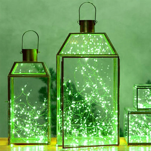 LAMPKI DRUCIKI 500LED 50M ZIELONY CHOINKOWE ŚWIATEŁKA ŻYŁKI NA PRĄD