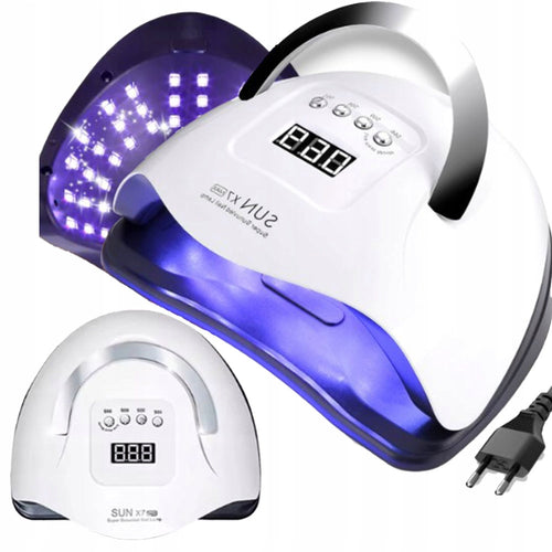 LAMPA UV DO PAZNOKCI HYBRYDOWYCH ŻELOWYCH 220W DO UTWARDZANIA ŻELI HYBRYD