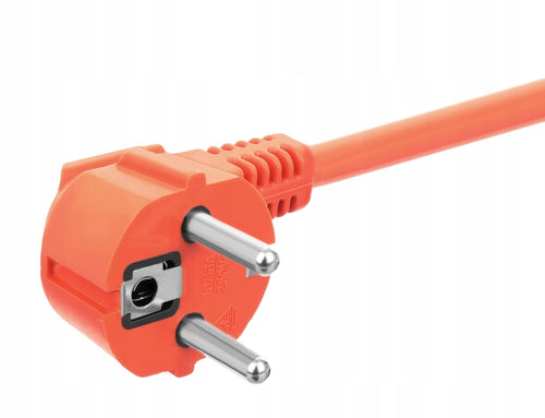 Przedłużacz Budowlany/Ogrodowy 3x2,5mm 50m Gruby POMARAŃCZOWY Certyfikat CE