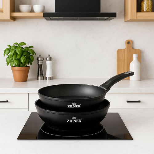 ZESTAW PATELNI 20/24/28cm PATELNIE FULL INDUKCJA / GAZ KOMPLET