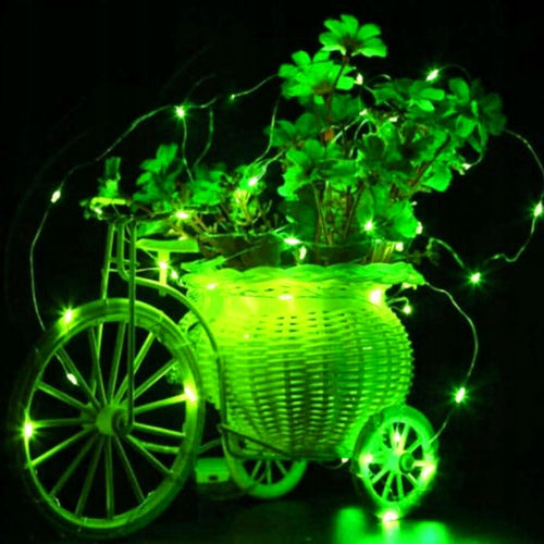 LAMPKI DRUCIKI 500LED 50M ZIELONY CHOINKOWE ŚWIATEŁKA ŻYŁKI NA PRĄD