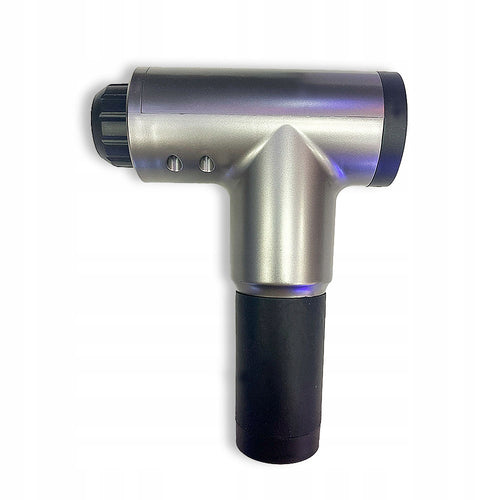 MASAŻER PISTOLET FASCIAL GUN RH-320 SREBNY 4 NAKŁADKI
