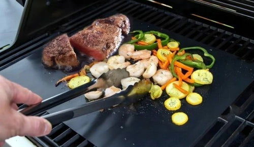 MATA DO GRILLA BBQ 4szt. TEFLON WIELORAZOWA TACKA 33 x 40 cm PIECZENIE