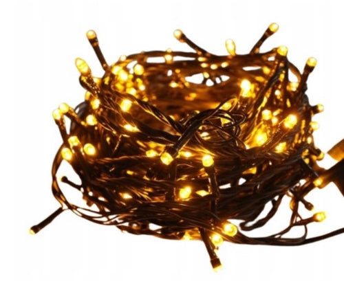 MOCNE LAMPKI CHOINKOWE LED ŚWIĄTECZNE 300LED