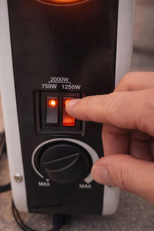 Grzejnik Elektryczny Konwektorowy BOXER BX-3205 2000W Z TERMOSTATEM