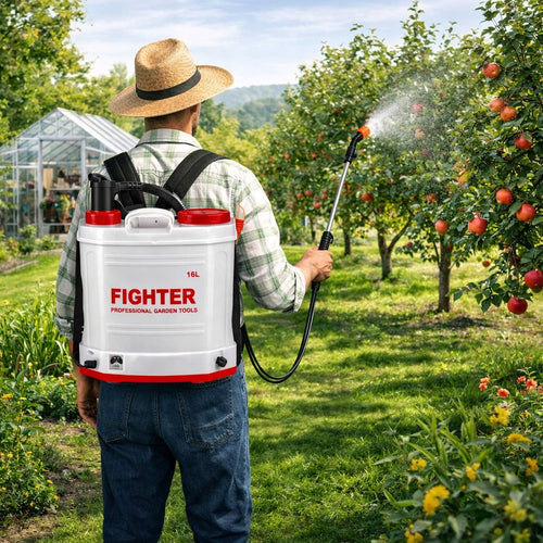OPRYSKIWACZ AKUMULATOROWY PLECAKOWY 16L FIGHTER 2w1 OGRODOWY DO PODLEWANIA