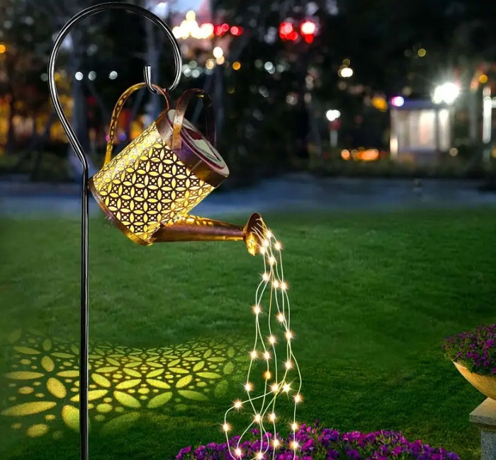 Lampa Solarna Ogrodowa Konewka Dekoracja Ogrodowa XXL 80cm Wodoodporna IP65