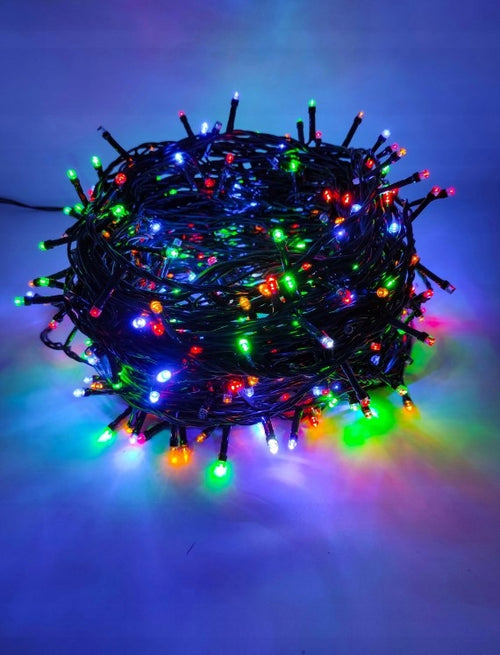 LAMPKI CHOINKOWE 500 LED ZEWNĘTRZNE EFEKTY FLASH MULTICOLOR