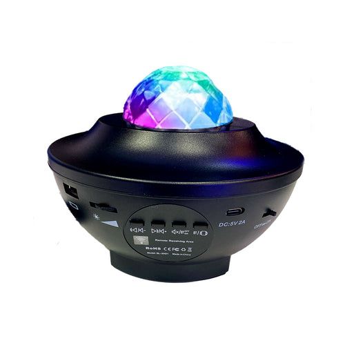 PROJEKTOR GWIAZD z lampką LED i głośnikiem BLUETOOTH
