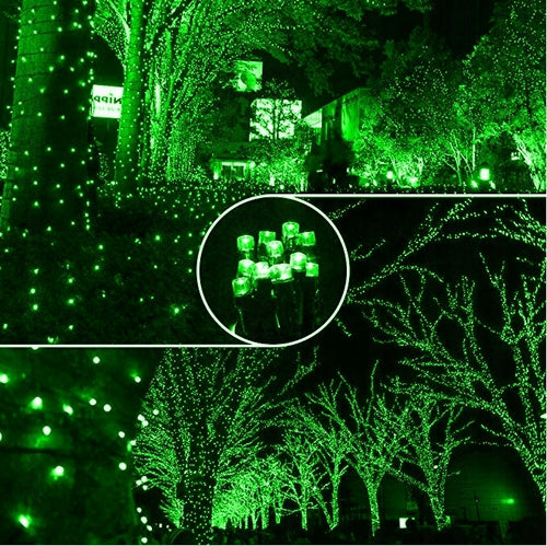 LAMPKI CHOINKOWE 300 LED ZIELONE ZEW/WEW