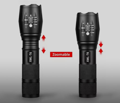 LATARKA TAKTYCZNA LED CREE XML-T6 - ZOOM
