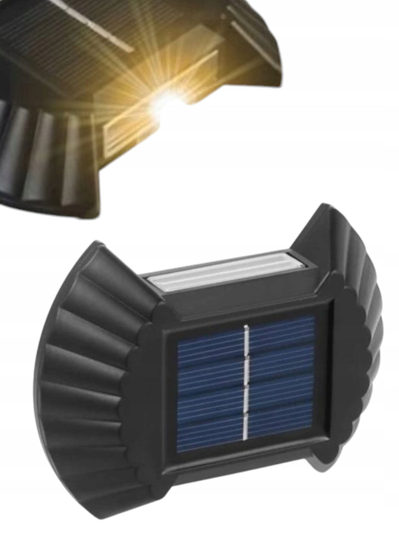Lampa Solarna Kinkiet Lampka Zewnętrzna LED Wodoodporna DEKORACJA OGRODU