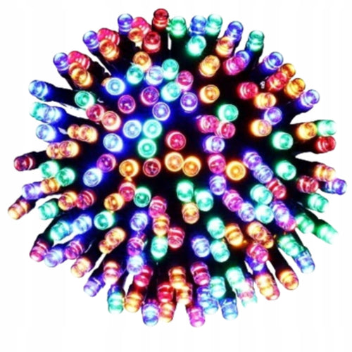 LAMPKI CHOINKOWE KOLOROWE 1000LED MUTLIKOLOR ŚWIATEŁKA ZEWNĘTRZNE WEWNĘTRZN