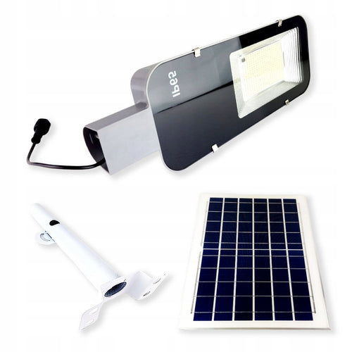 LAMPA SOLARNA ULICZNA LED ścienna PANEL MOCNA OGRODOWA