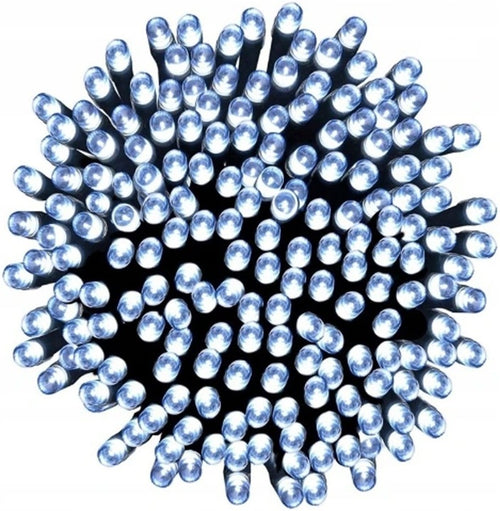 LAMPKI CHOINKOWE 300 LED BIAŁE ZIMNE LED CHOINKA ZEW/WEW