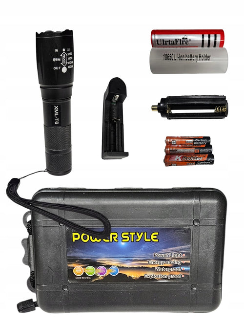 LATARKA TAKTYCZNA LED CREE XML-T6 - ZOOM