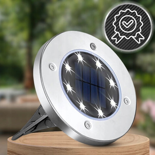 12X LAMPA SOLARNA LED Ogrodowa Wbijana Gruntowa Najazdowa CZUJNIK ZMIERZCHU