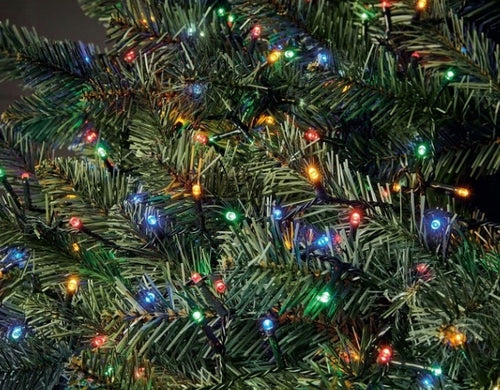 LAMPKI CHOINKOWE 500 LED ZEWNĘTRZNE i WEWNĘTRZNE KOLOROWE