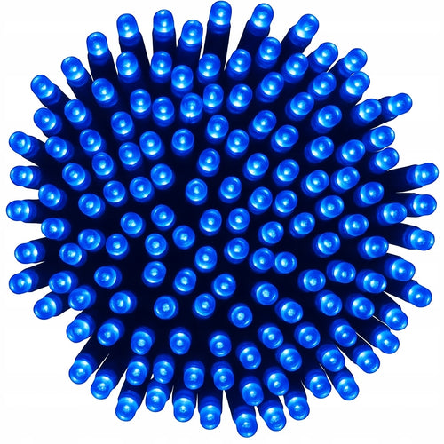 LAMPKI CHOINKOWE 300 LED ZEW/WEW NIEBIESKIE