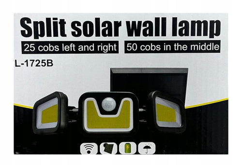 LAMPA SOLARNA 3w1 LED BLUEHOME CZUJNIK RUCHU ZMIERZCHU MOCNA