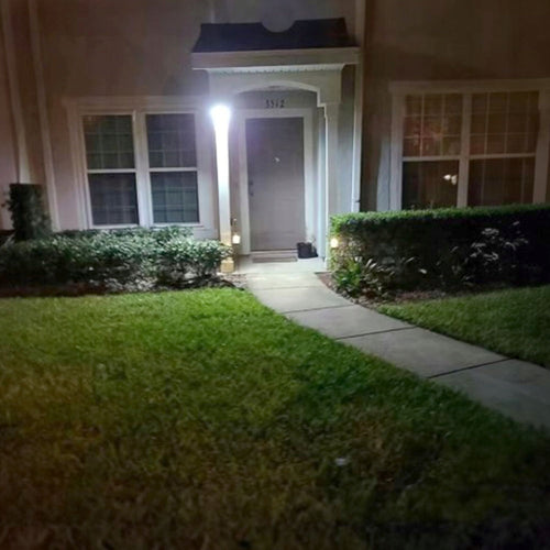 LAMPA SOLARNA LED MOCNA CZUJNIK ZMIERZCHU I RUCHU OGRODOWA ULICZNA