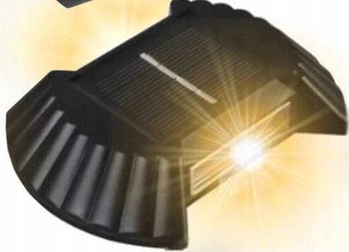 Lampa Solarna Kinkiet Lampka Zewnętrzna LED Wodoodporna DEKORACJA OGRODU