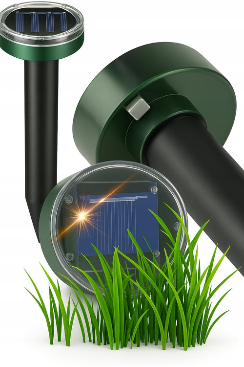 4x SILNY ODSTRASZACZ SOLARNY KRETÓW NORNIC GRYZONI NA KRETY NORNICE MYSZY