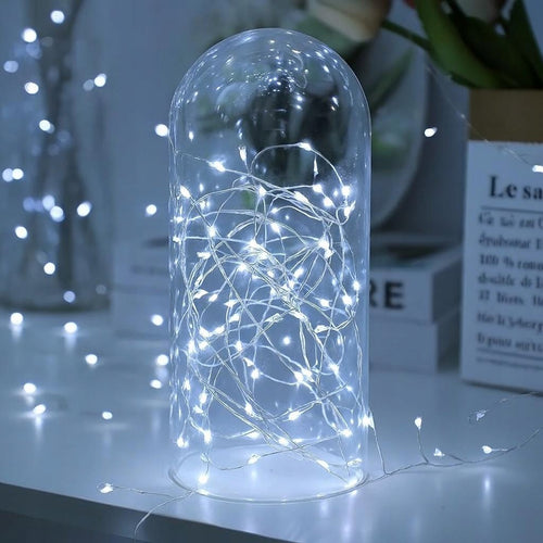 Girlanda LED 18m 500 diod IP44 zimna biała 8 funkcji do wnętrz i zewnątrz