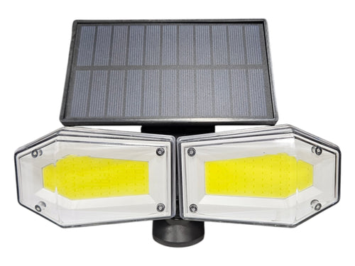MOCNA LAMPA SOLARNA LED ZEWNĘTRZNA ULICZNA/OGRODOWA z CZUJNIKIEM